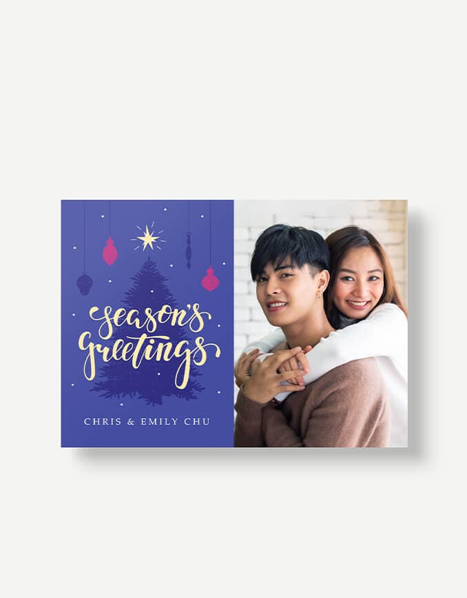 Season’s greetings cards
