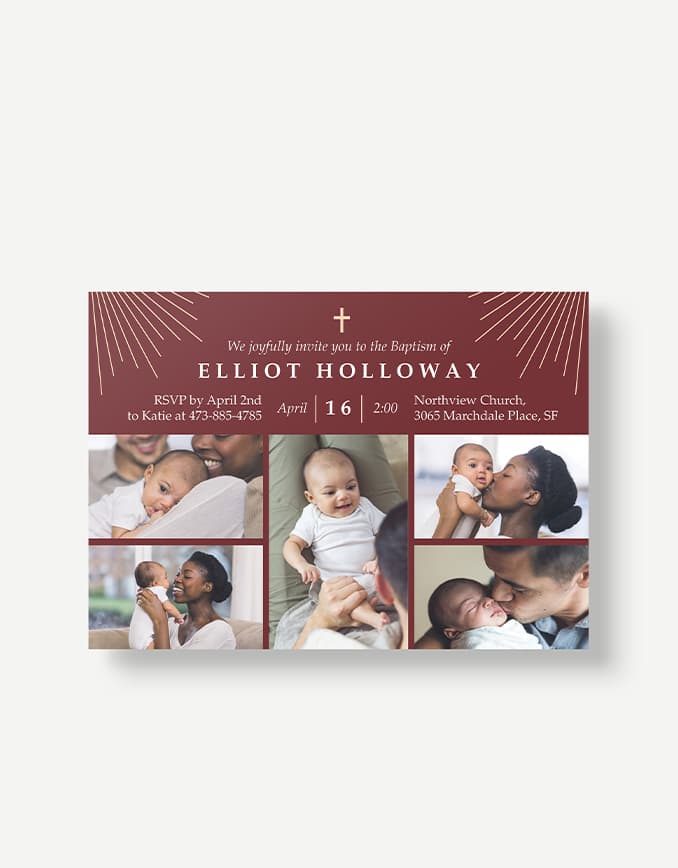 Baptism & Christening invitations