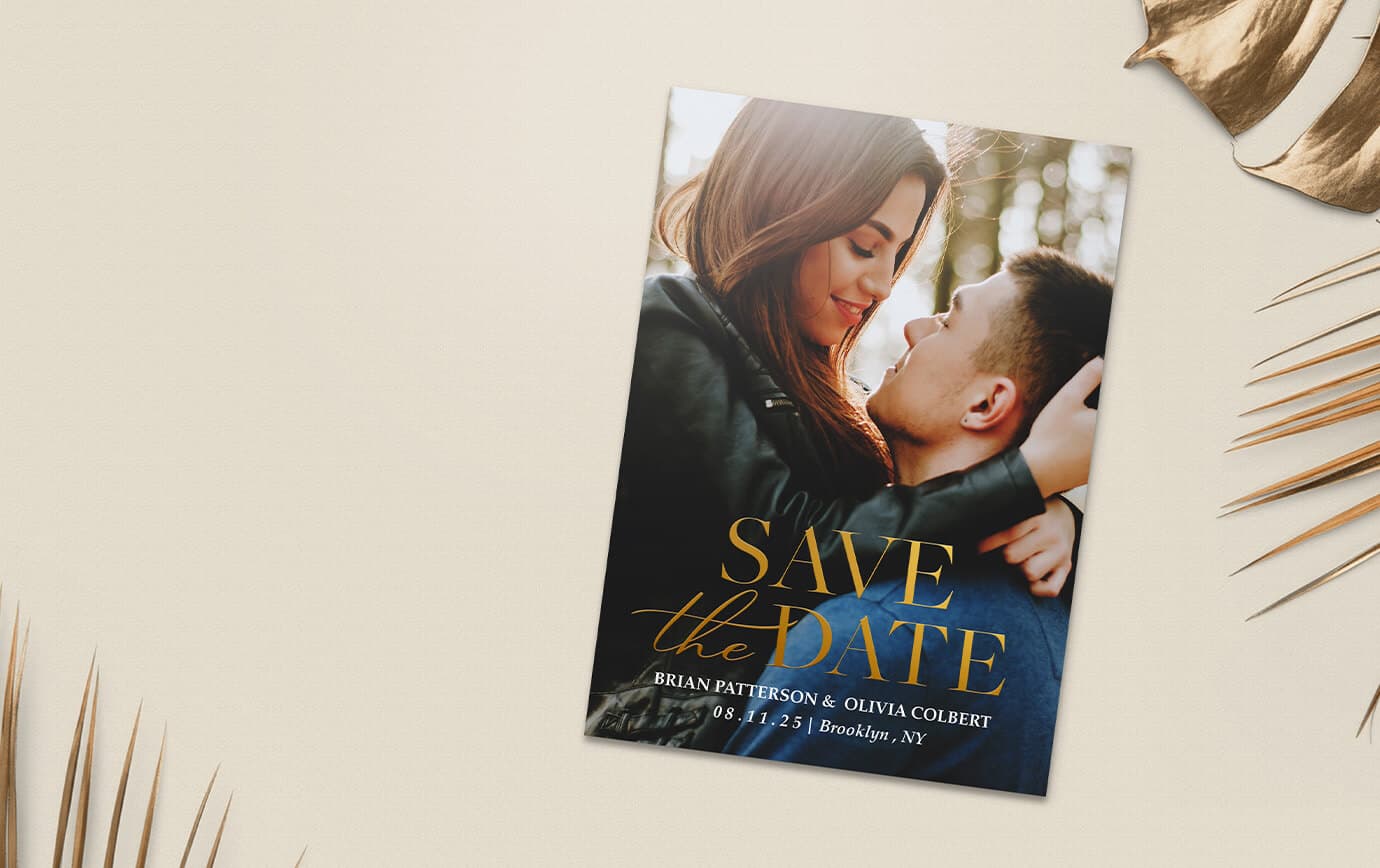 Save the date invitations