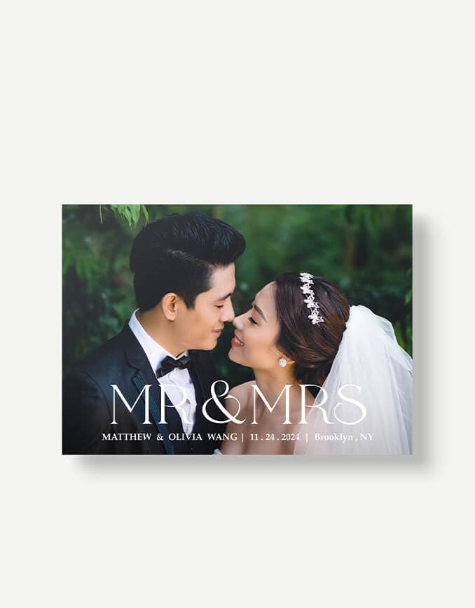 Wedding announcements