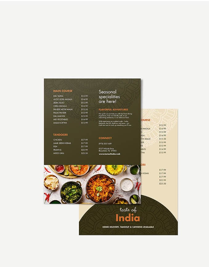 Menus