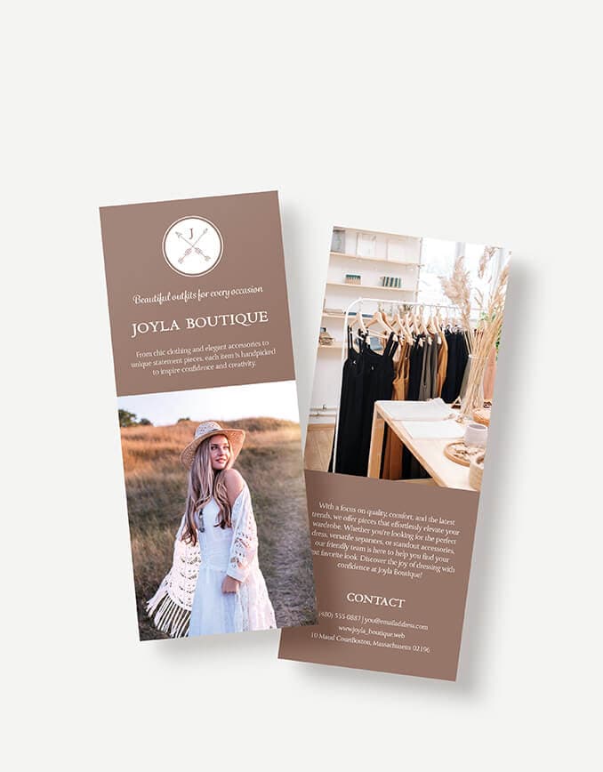 Rack cards
