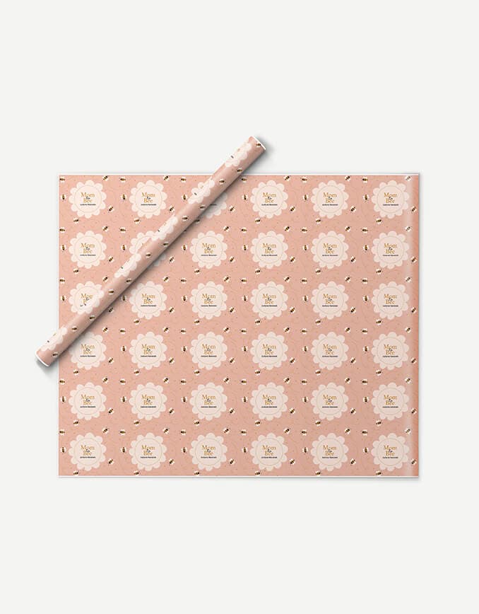 Custom wrapping paper