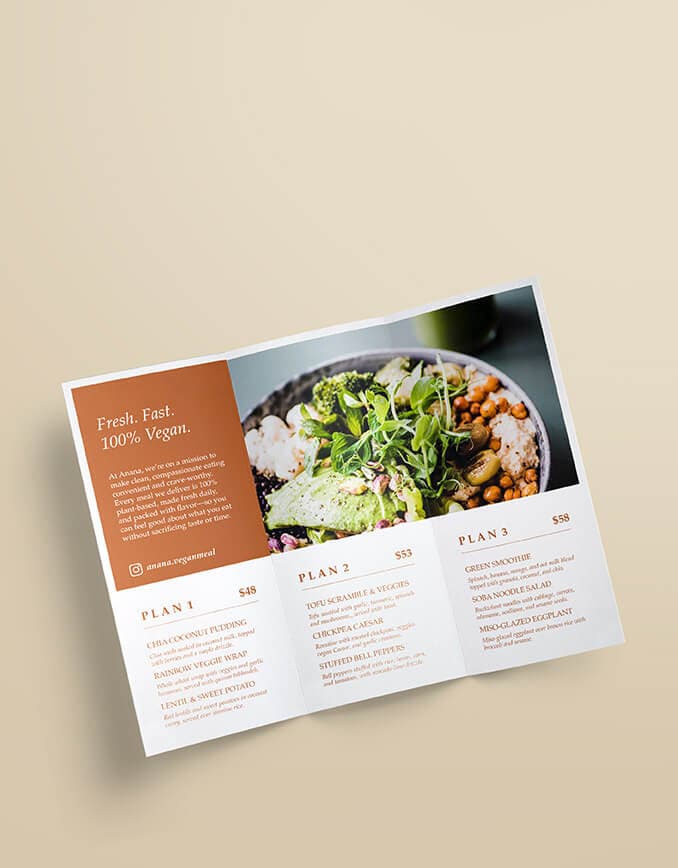Same-day brochures