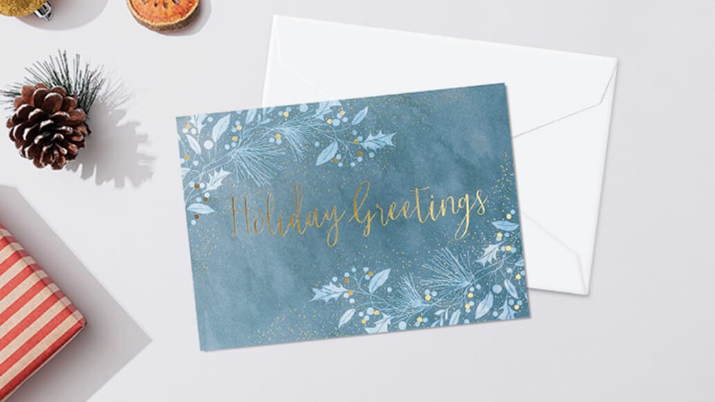 Executive holiday cards