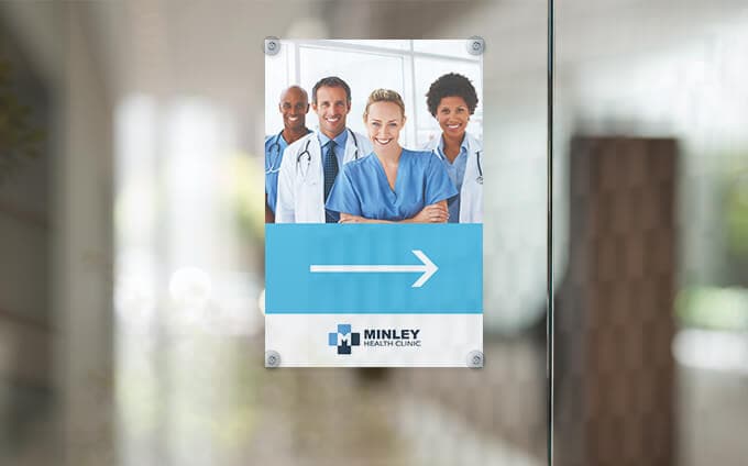 Use as directional signage