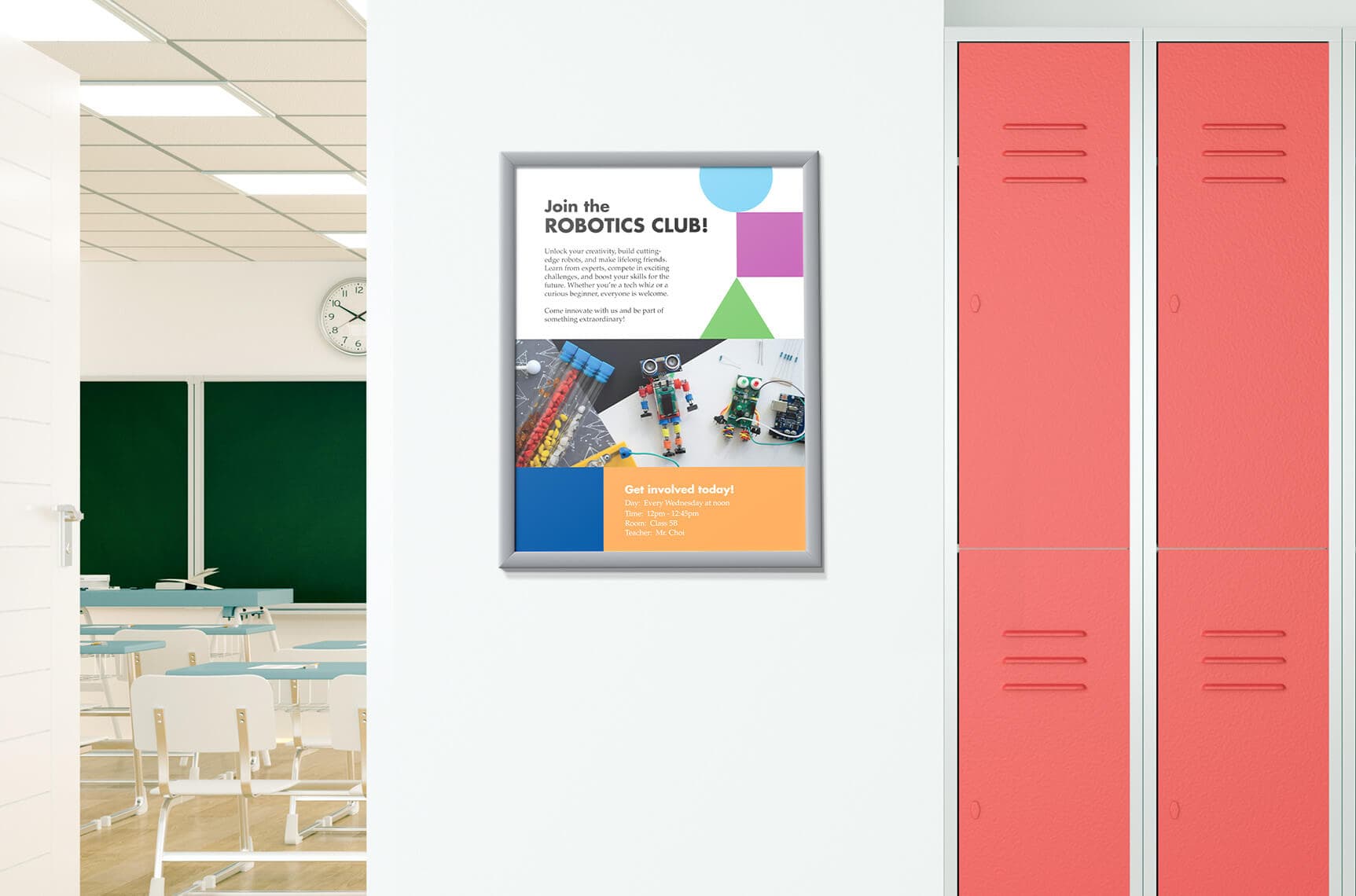 Inform students about after school programs