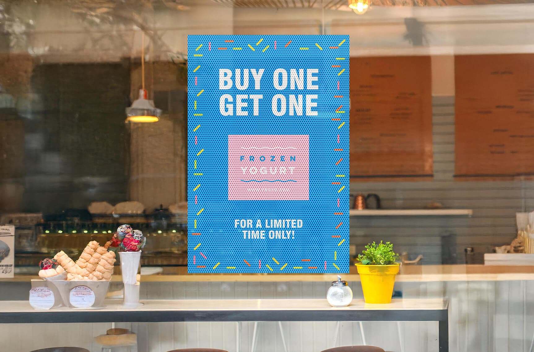 Promote limited-time food and beverage offers